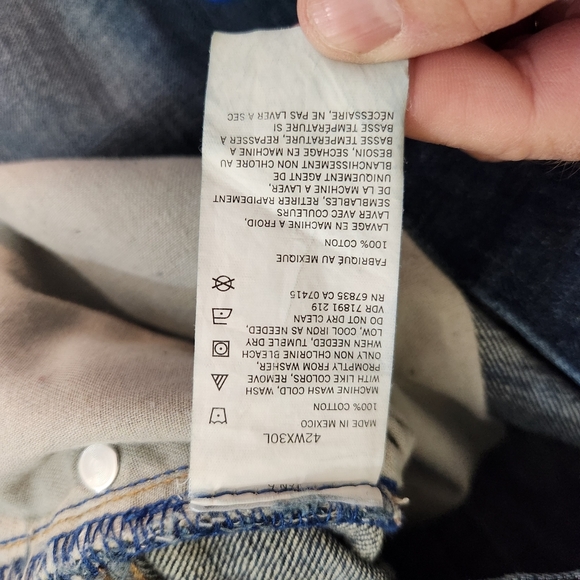 Nautica Men's Relaxed Fit Blue Jeans - Picture 6 of 10